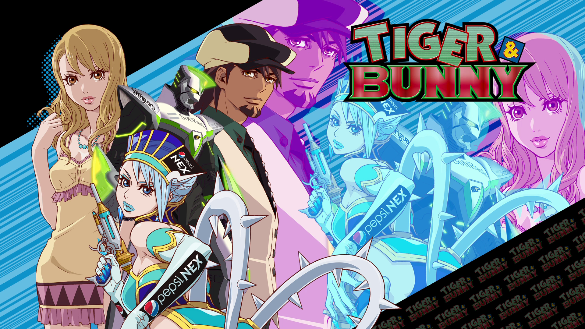 Descarga gratuita de fondo de pantalla para móvil de Animado, Tigre Y Conejo, Karina Lyle, Kotetsu T Kaburagi.