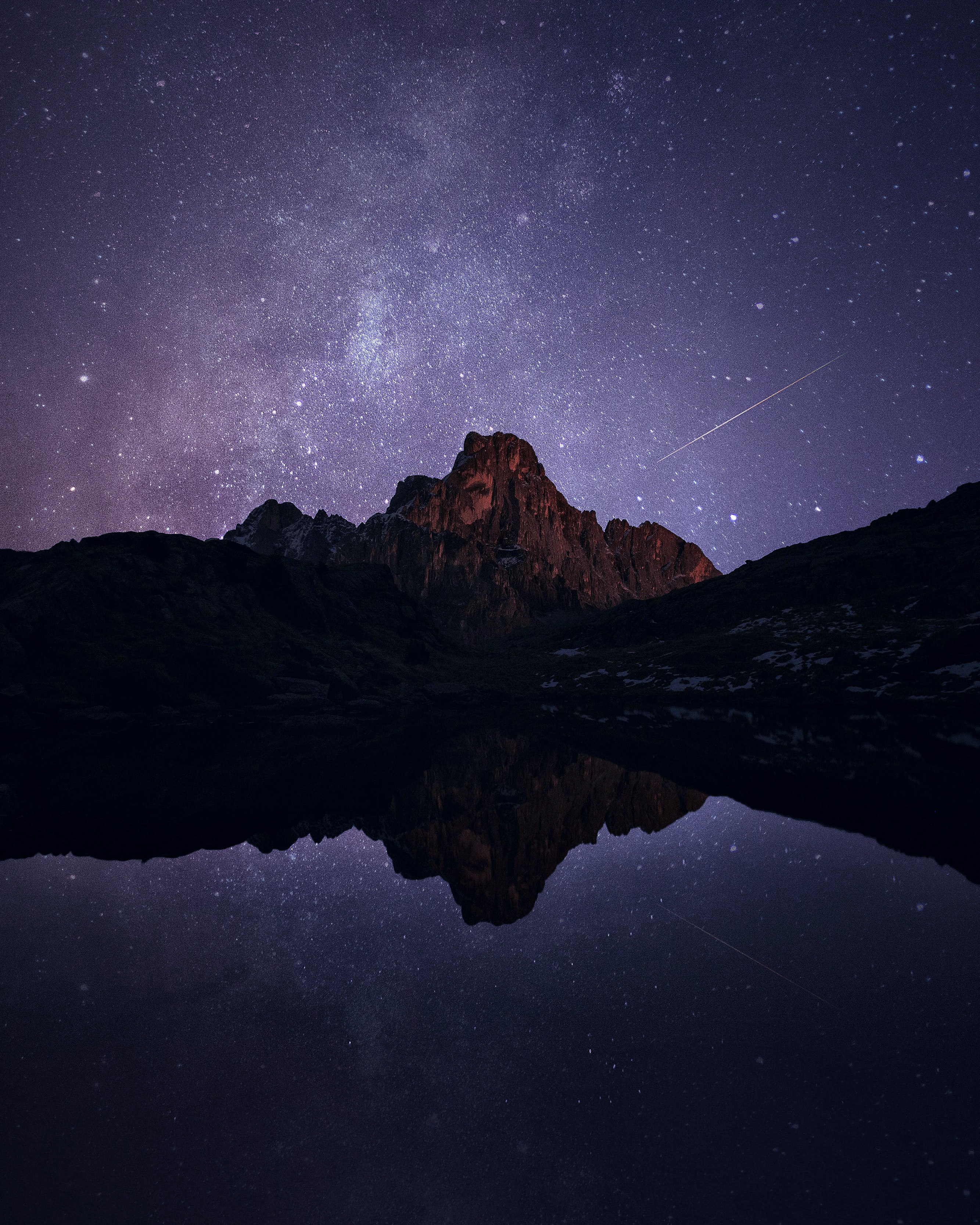 Descarga gratis la imagen Noche, Las Rocas, Rocas, Lago, Oscuro, Estrellas en el escritorio de tu PC