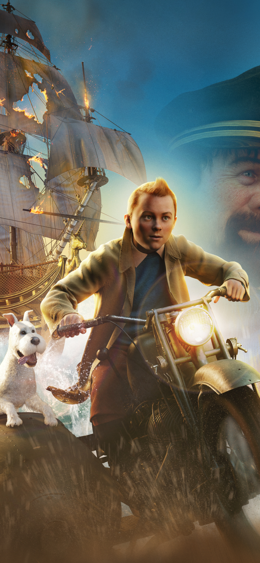 Download mobile wallpaper Movie, The Adventures Of Tintin for free.