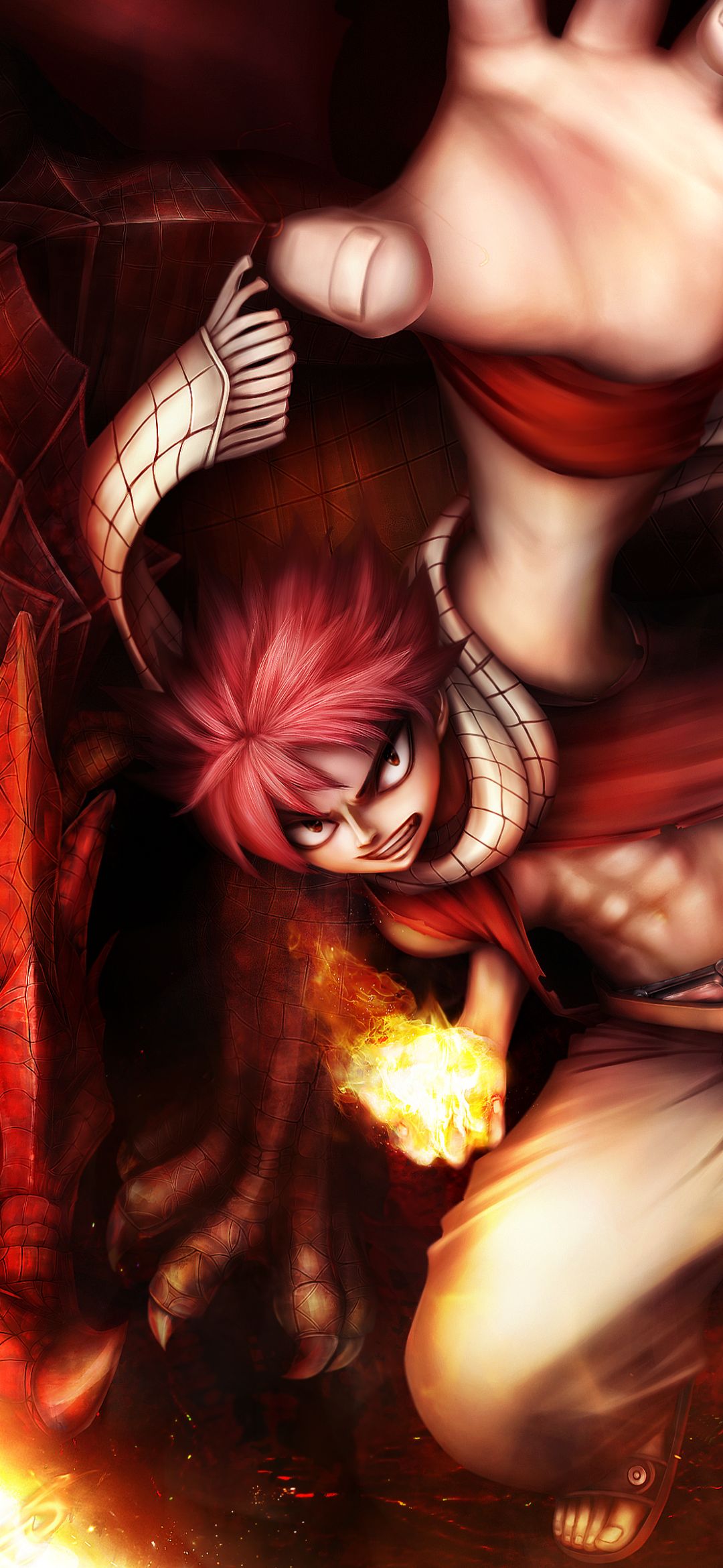 Handy-Wallpaper Animes, Fairy Tail, Natsu Dragneel kostenlos herunterladen.