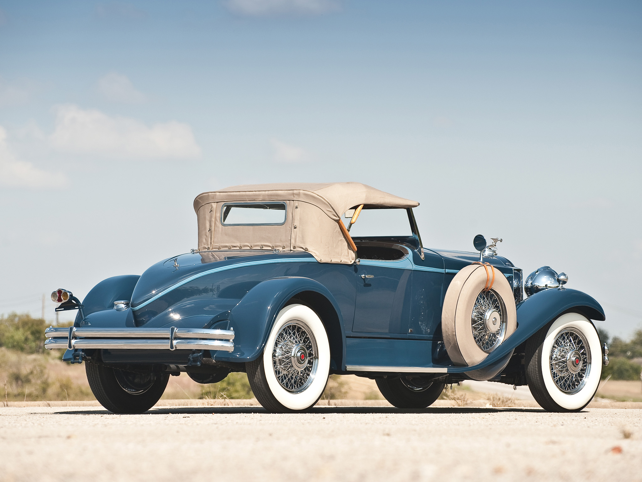 Melhores papéis de parede de Packard Speedster Eight Boattail Roadster 1930 para tela do telefone