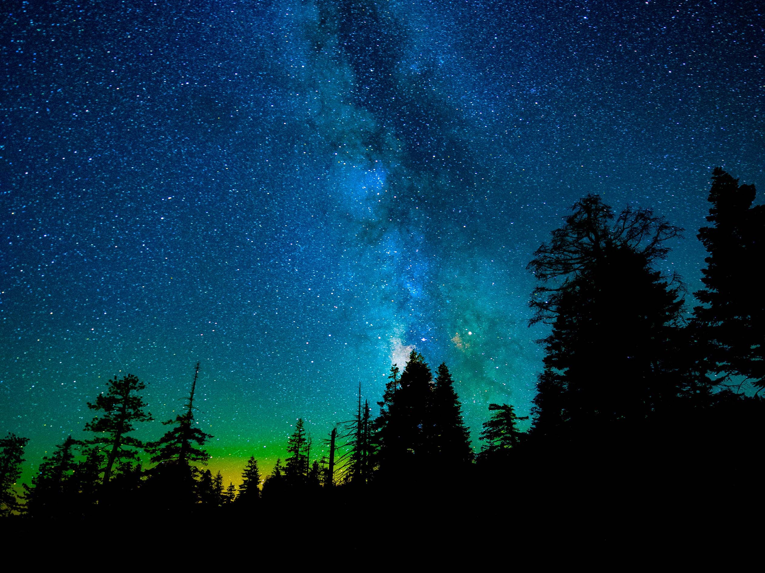 Free download wallpaper Sky, Stars, Night, Earth on your PC desktop