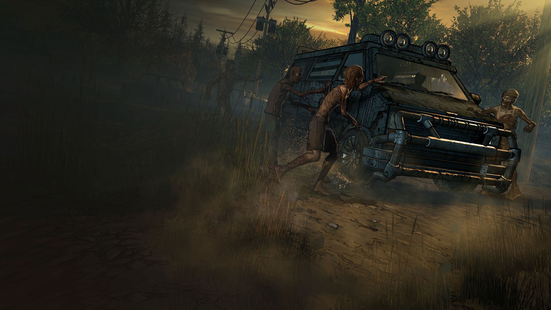 video game, the walking dead: a new frontier
