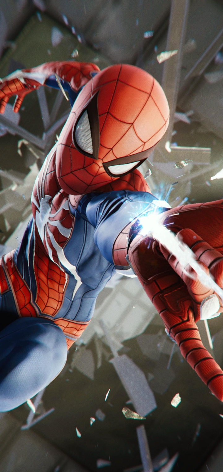 Download mobile wallpaper Spider Man, Video Game, Superhero, Peter Parker, Spider Man (Ps4) for free.