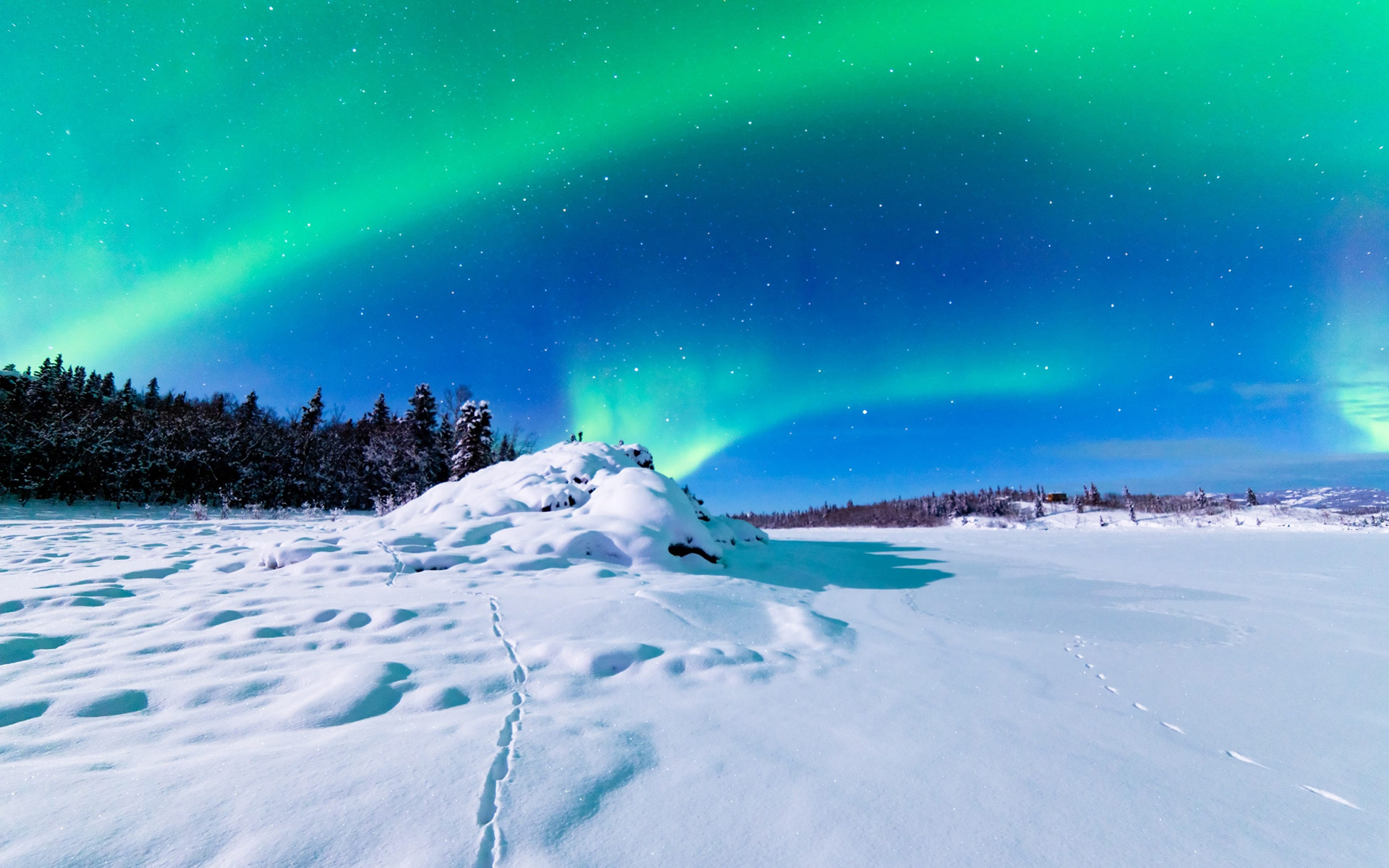 Laden Sie das Alaska, Erde/natur, Nordlicht-Bild kostenlos auf Ihren PC-Desktop herunter