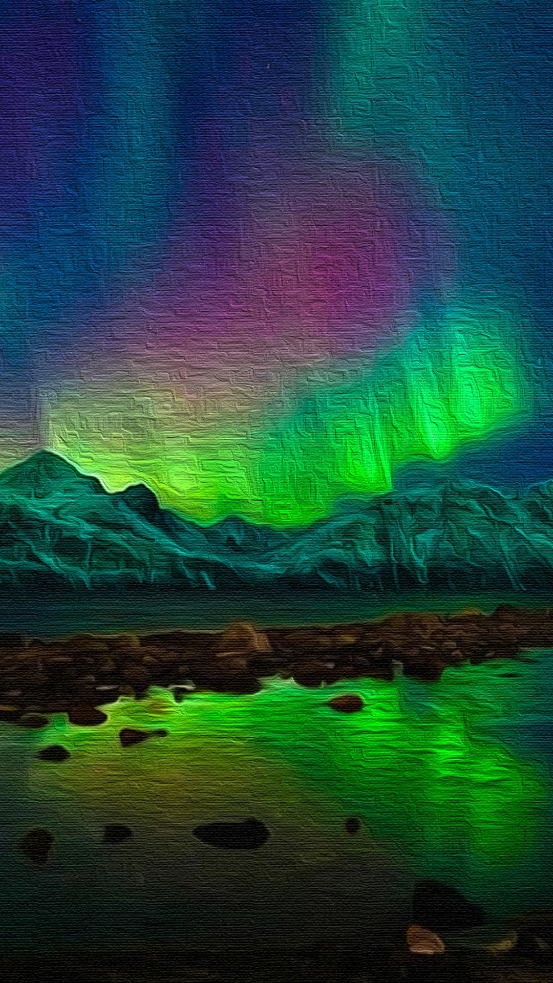 Download mobile wallpaper Earth, Aurora Borealis for free.