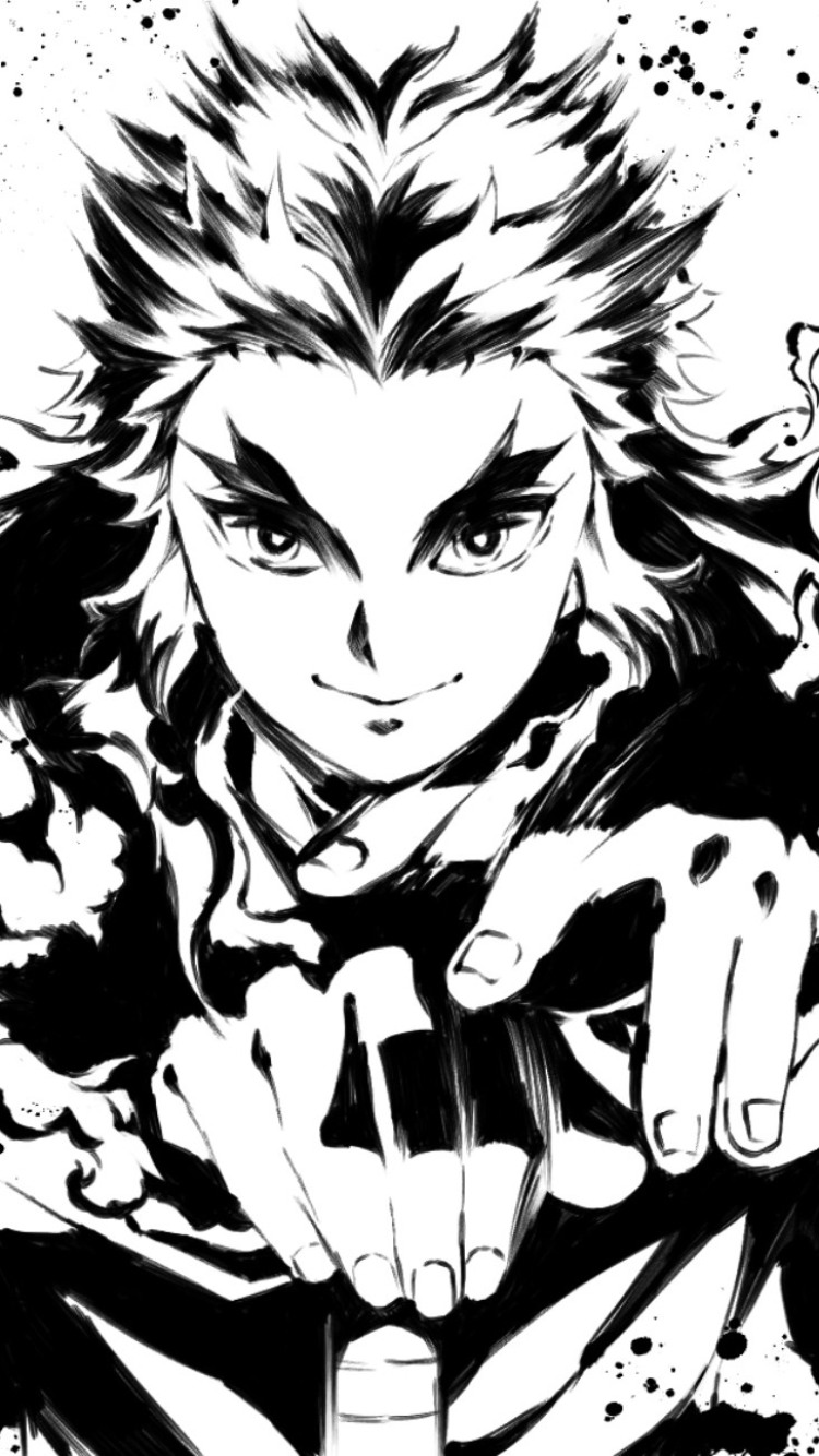 Скачать картинку Аниме, Истребитель Демонов : Kimetsu No Yaiba, Кёдзюро Ренгоку в телефон бесплатно.