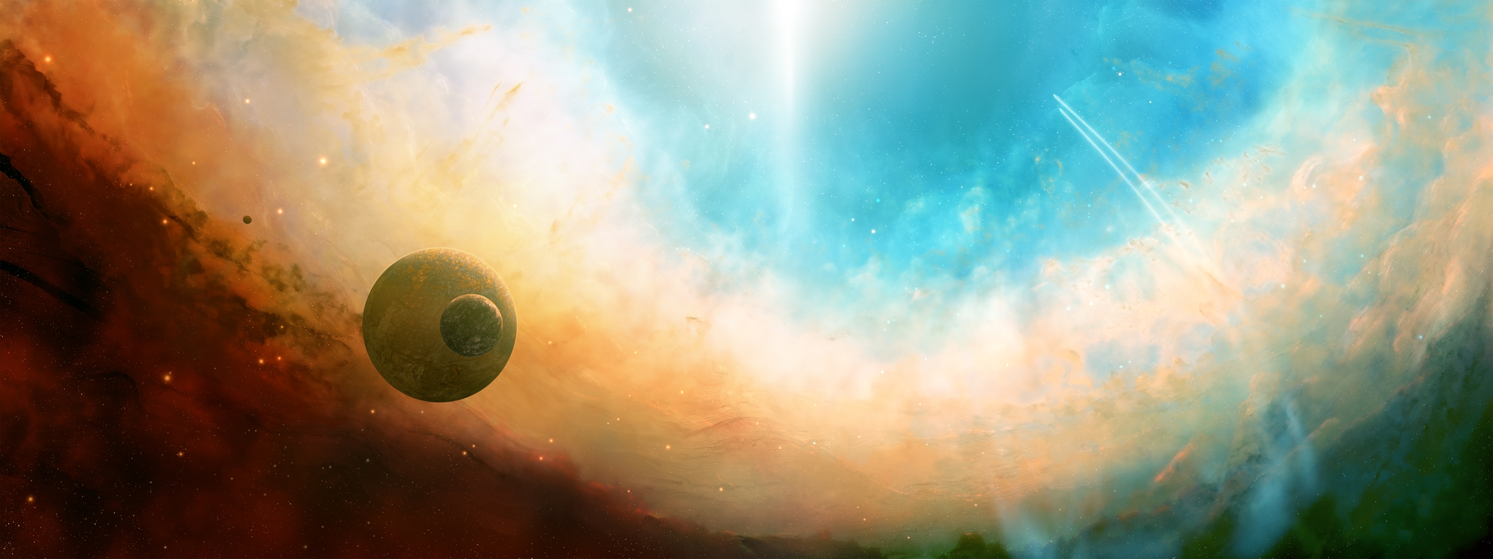 Free download wallpaper Planet, Sci Fi on your PC desktop