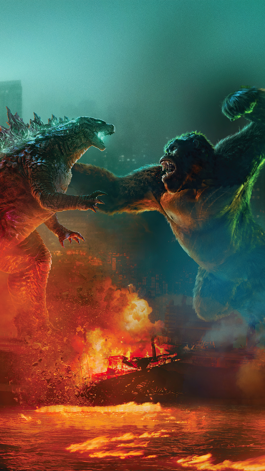 Téléchargez des papiers peints mobile Film, Godzilla Vs Kong gratuitement.