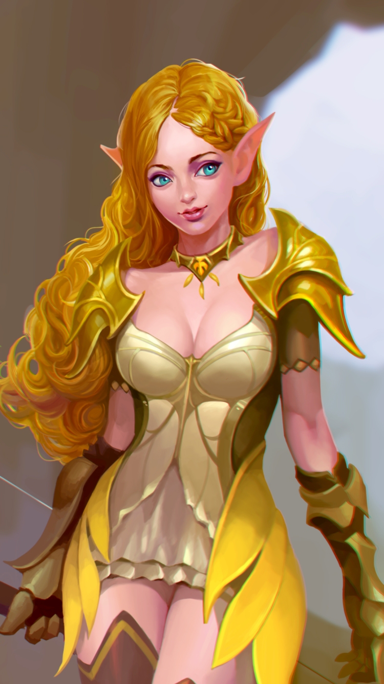 Download mobile wallpaper Fantasy, Elf for free.