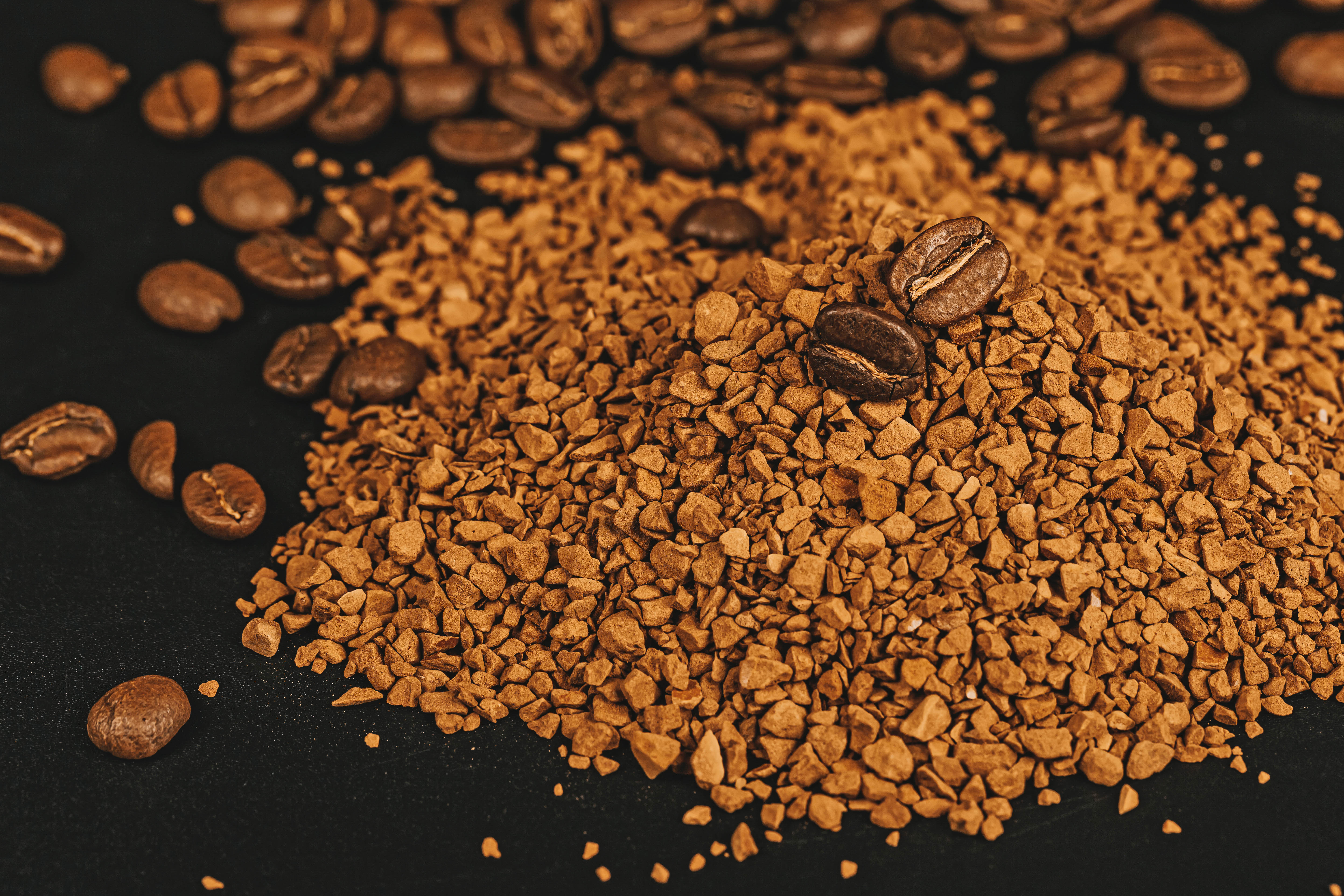 food, coffee, brown, grains, coffee beans, grain, ground