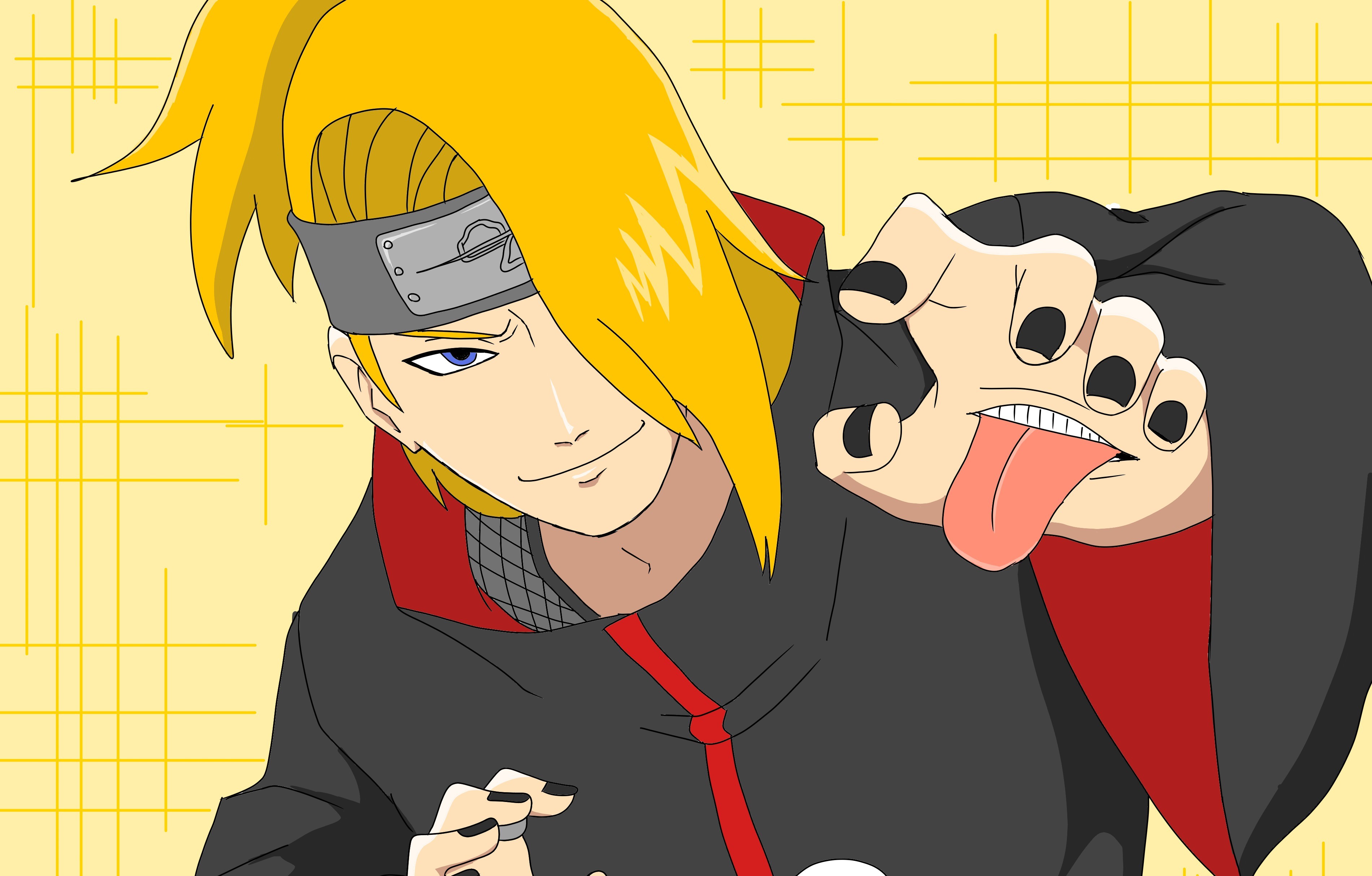 Laden Sie das Naruto, Animes, Deidara (Naruto)-Bild kostenlos auf Ihren PC-Desktop herunter