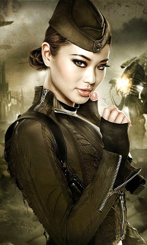 Download mobile wallpaper Sucker Punch, Movie, Jamie Chung for free.