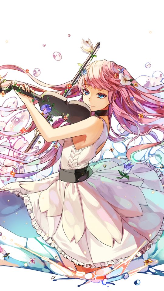 Download mobile wallpaper Music, Anime, Violin for free.