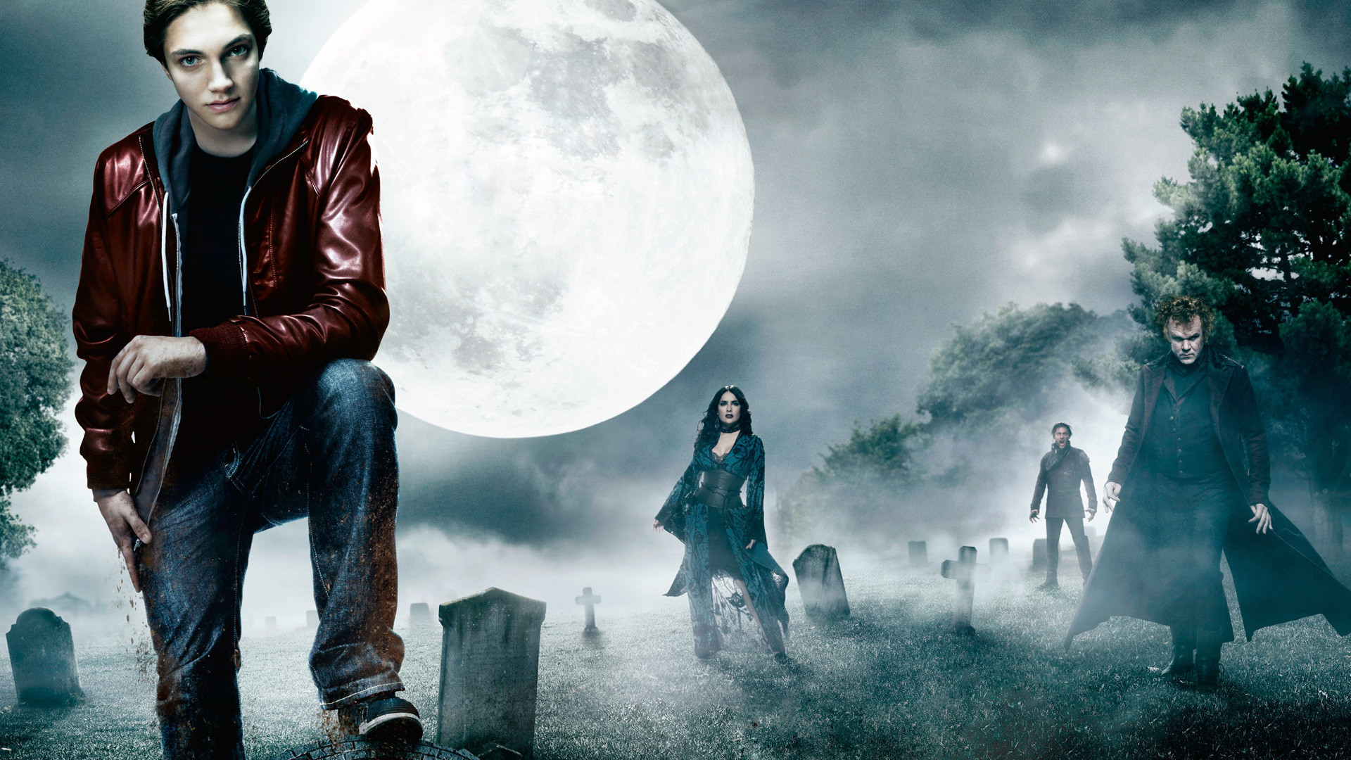 Laden Sie Mitternachtszirkus Willkommen In Der Welt Der Vampire HD-Desktop-Hintergründe herunter
