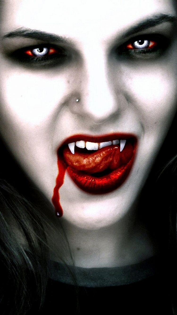 Download mobile wallpaper Dark, Vampire for free.