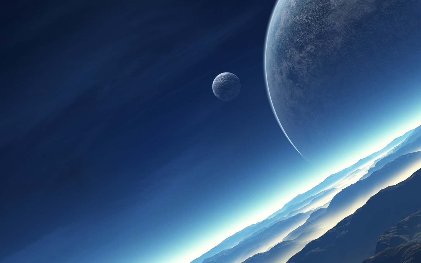 Téléchargez des papiers peints mobile Planètes, Science Fiction gratuitement.
