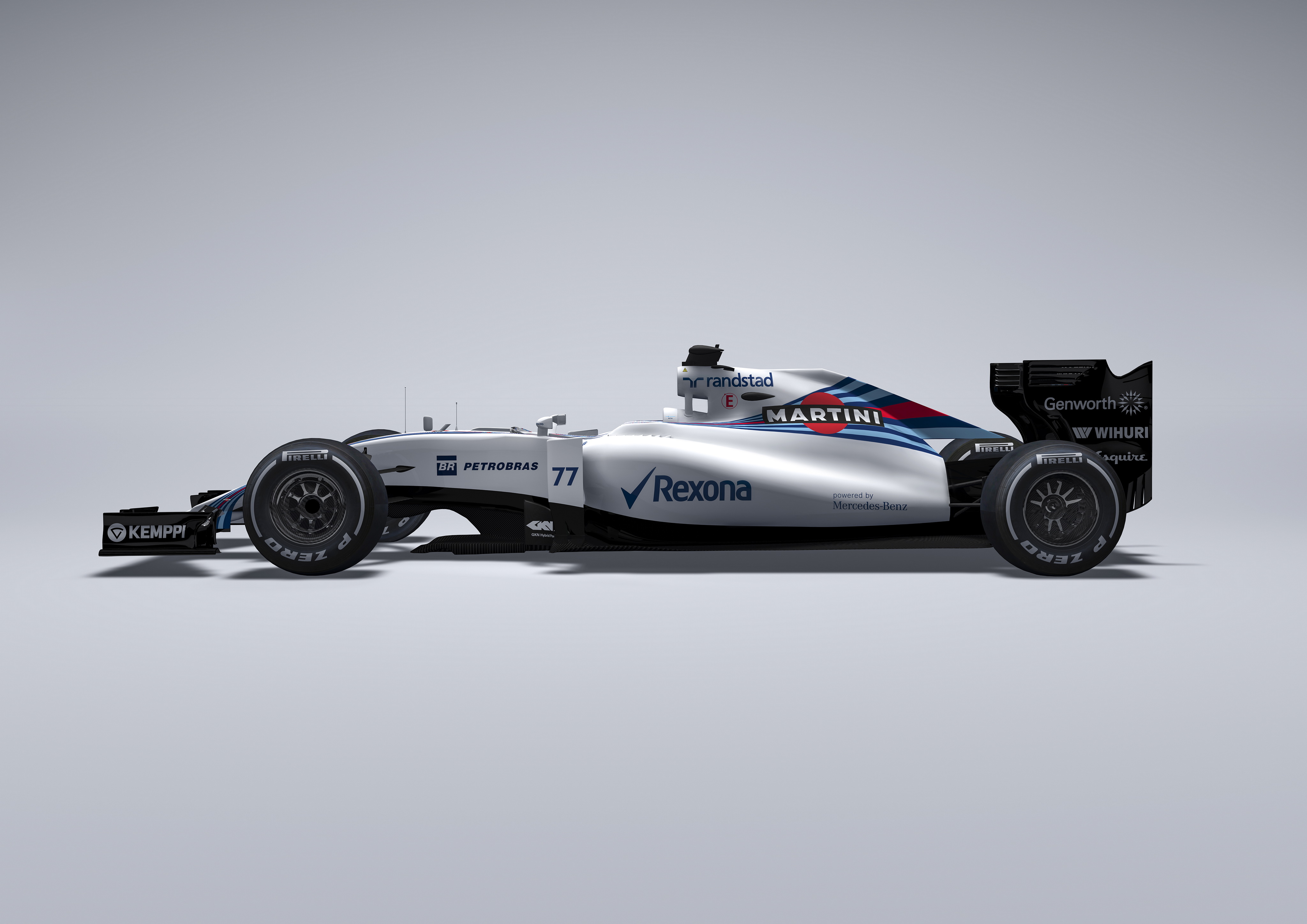 Téléchargez des papiers peints mobile Voiture De Course, Formule 1, Véhicules, Williams Fw37 gratuitement.