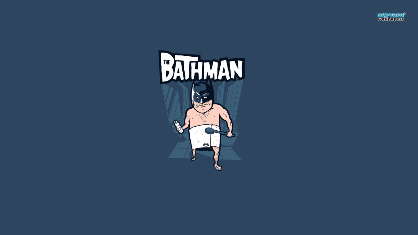 Handy-Wallpaper Batman, Humor kostenlos herunterladen.