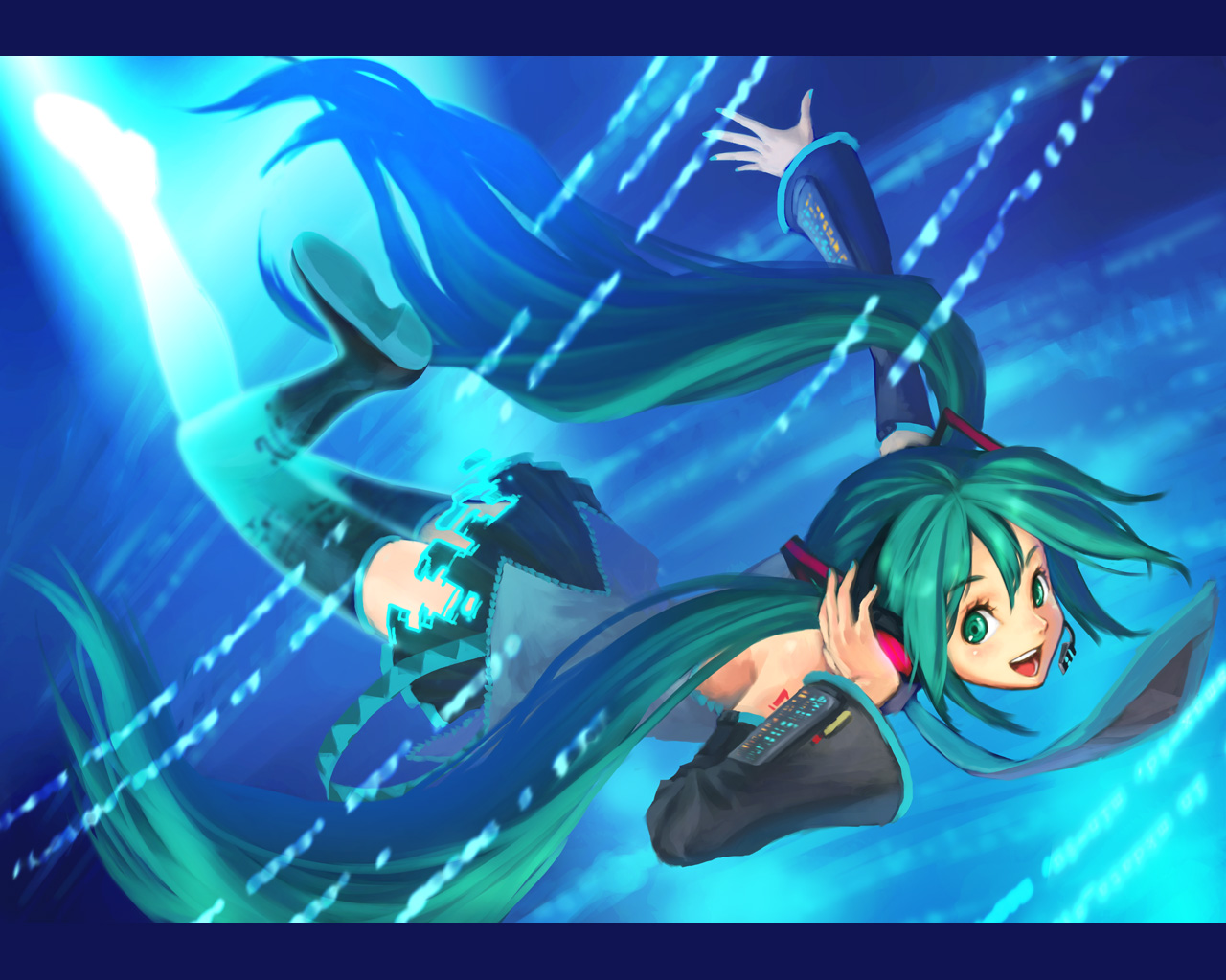 Handy-Wallpaper Vocaloid, Hatsune Miku, Animes kostenlos herunterladen.