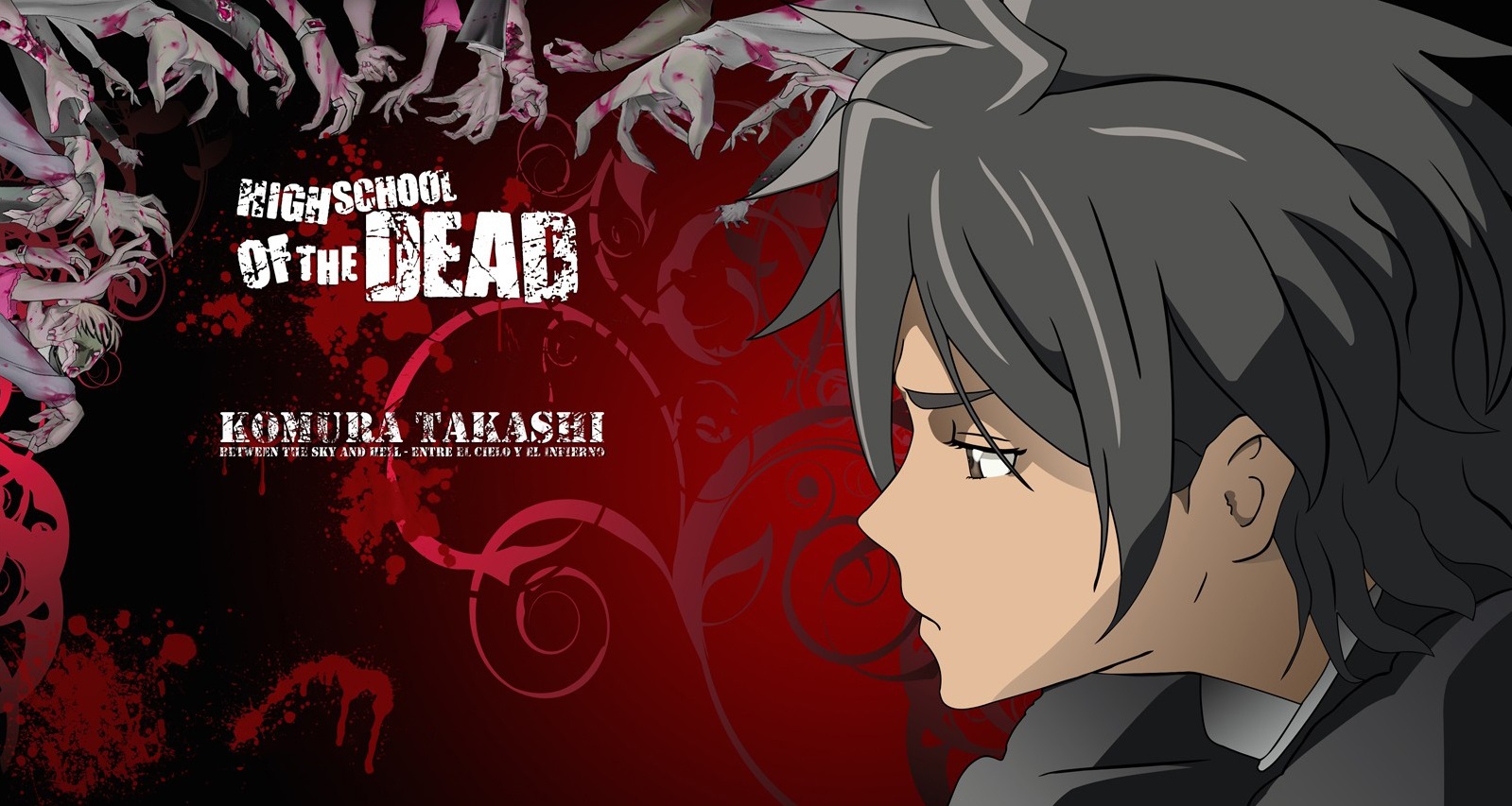 anime, highschool of the dead, takashi komuro