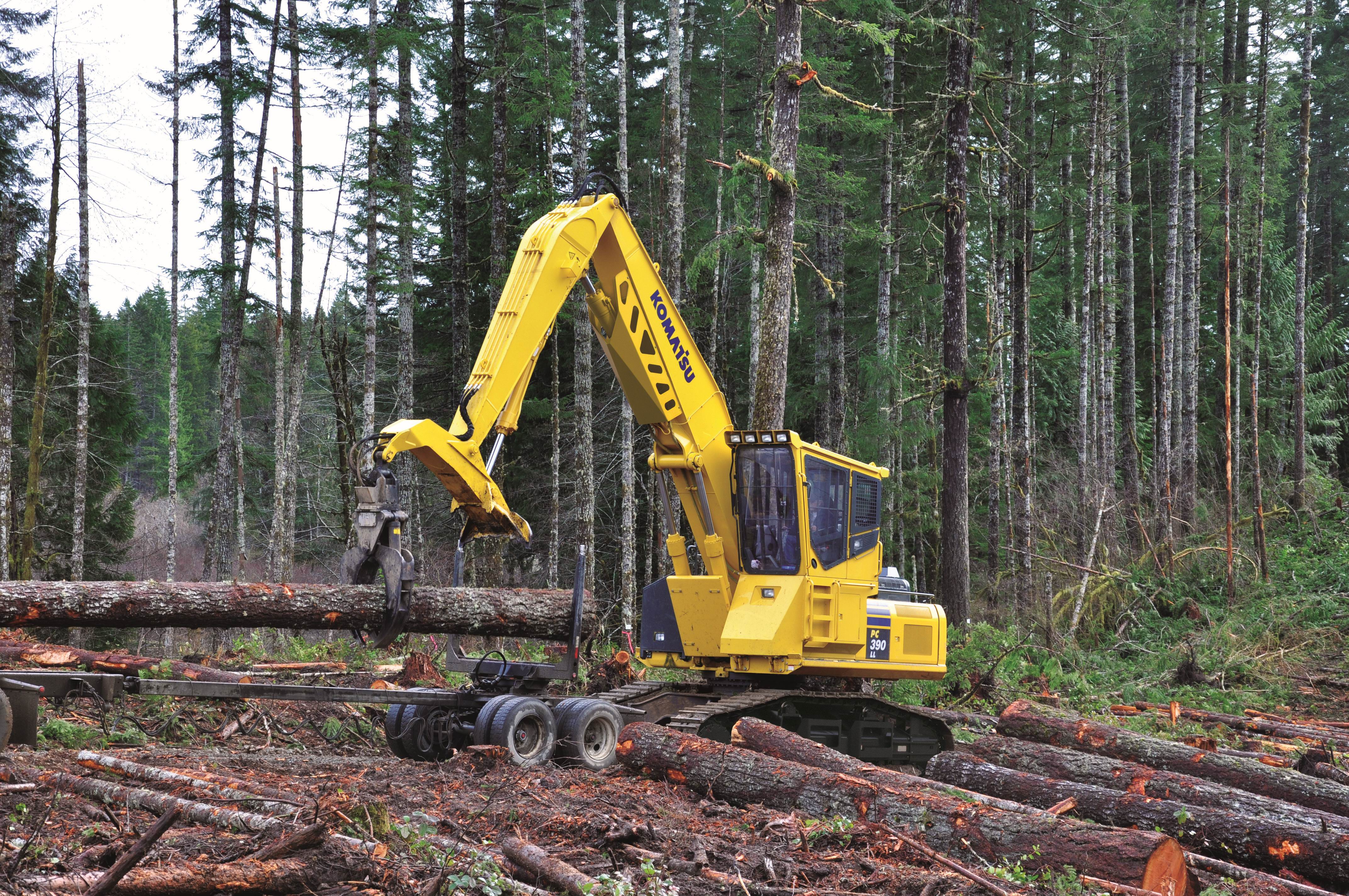 Популярні заставки і фони Komatsu Pc390Ll на комп'ютер