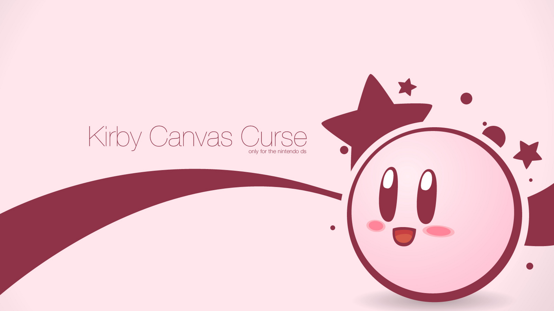 Handy-Wallpaper Computerspiele, Kirby kostenlos herunterladen.