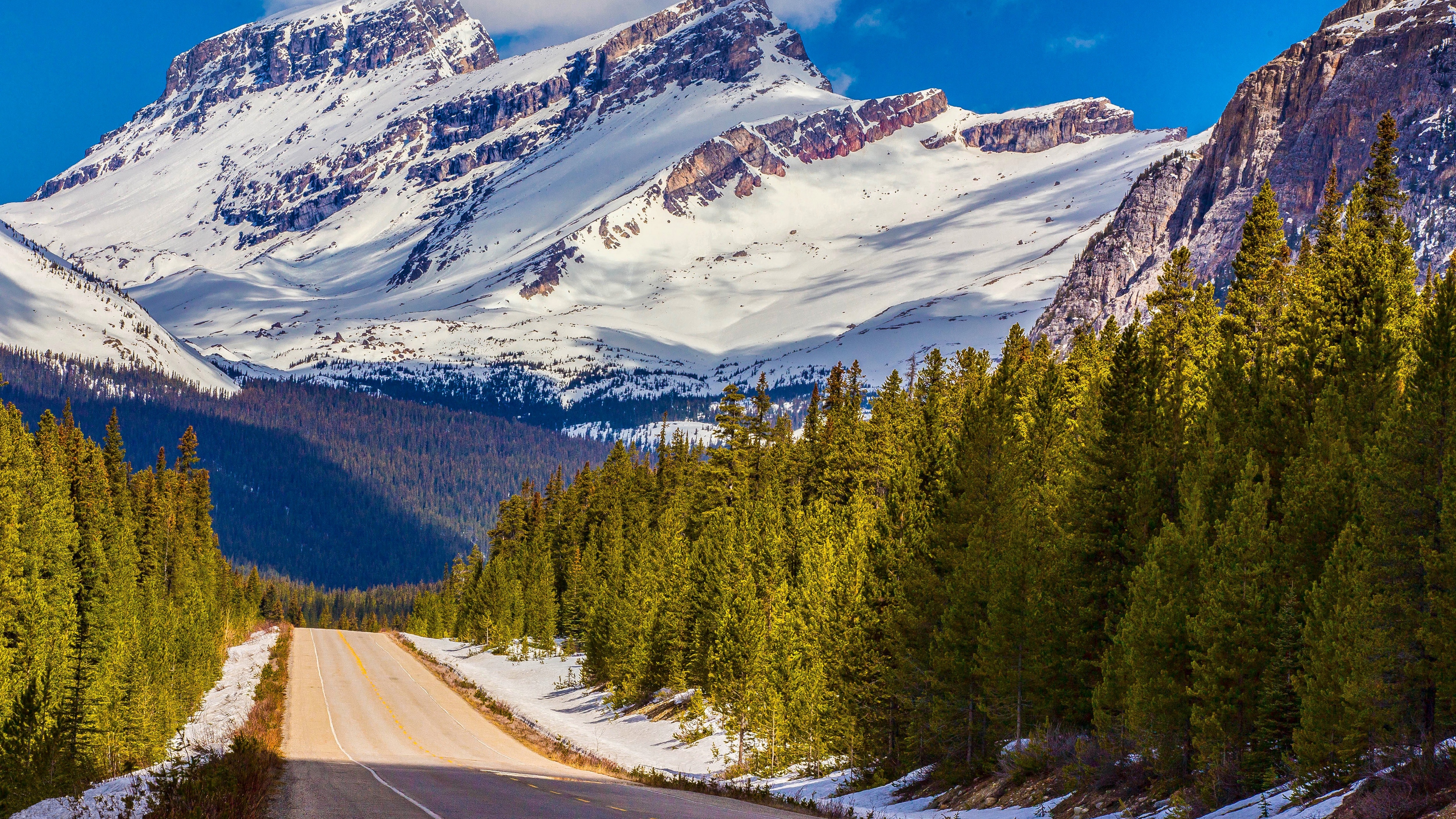 Download mobile wallpaper Mountains, Mountain, Road, Earth for free.