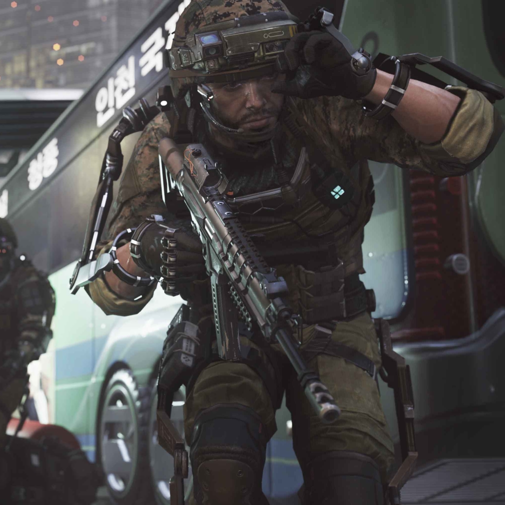 Скачать картинку Call Of Duty, Видеоигры, Зов Долга, Зов Долга: Продвинутая Война в телефон бесплатно.