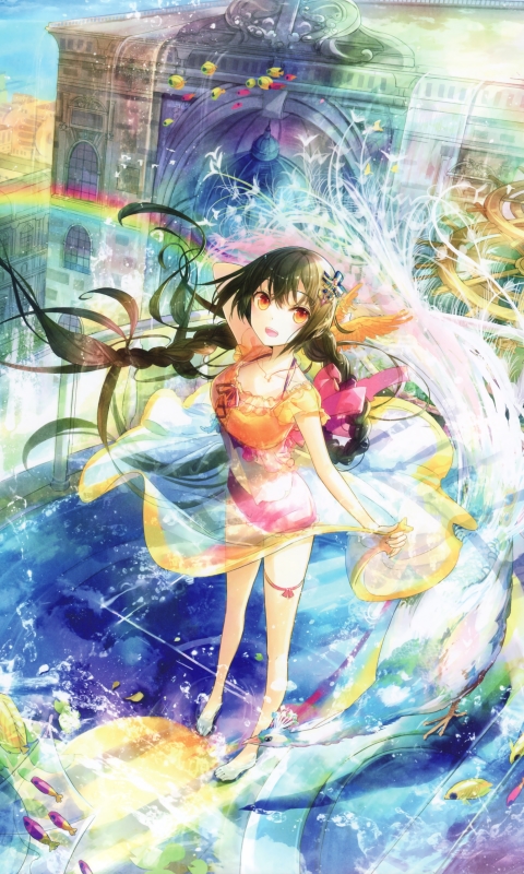 Handy-Wallpaper Regenbogen, Original, Animes kostenlos herunterladen.