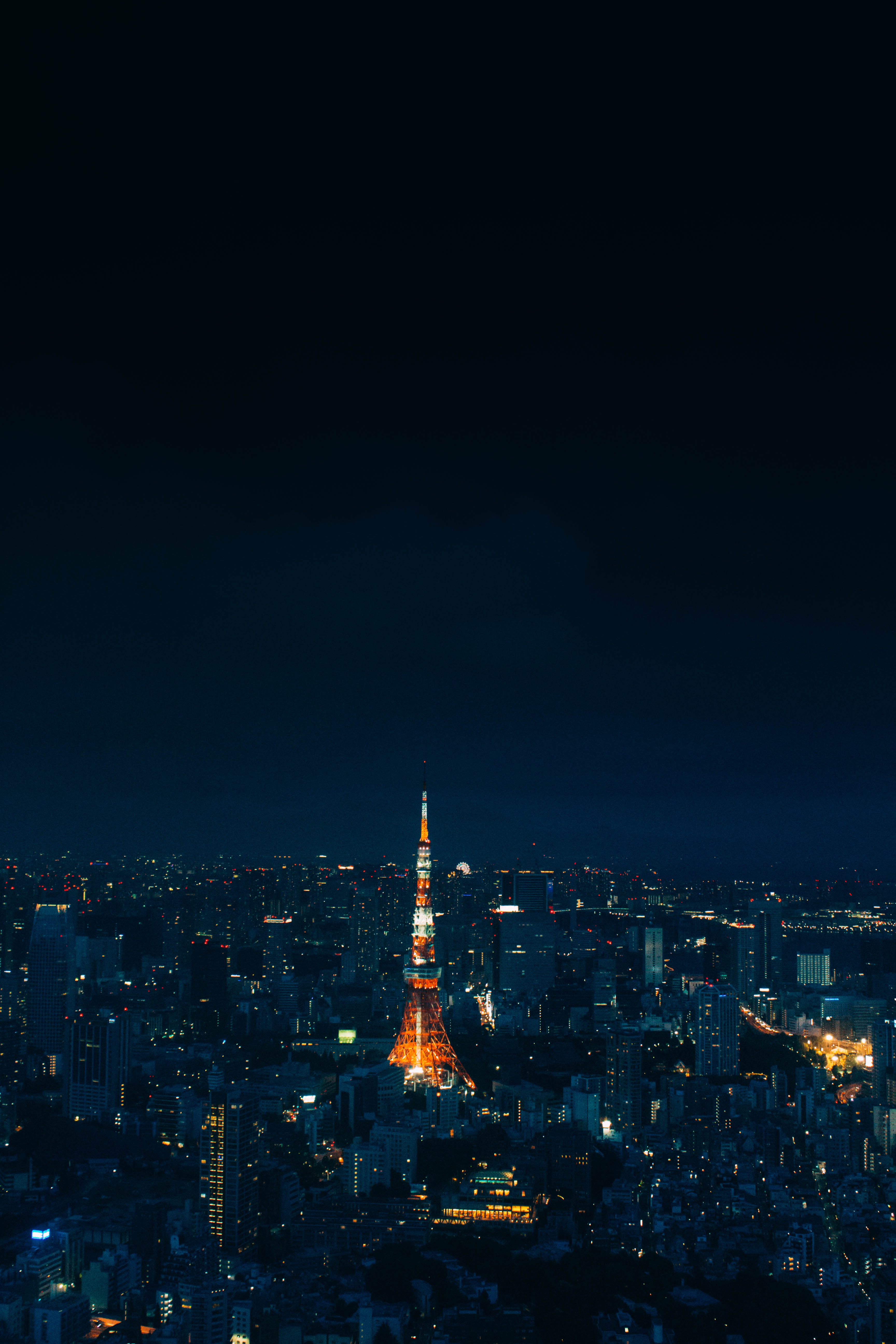 Download mobile wallpaper Building, Cities, Tower, Lights, Night City, Architecture for free.