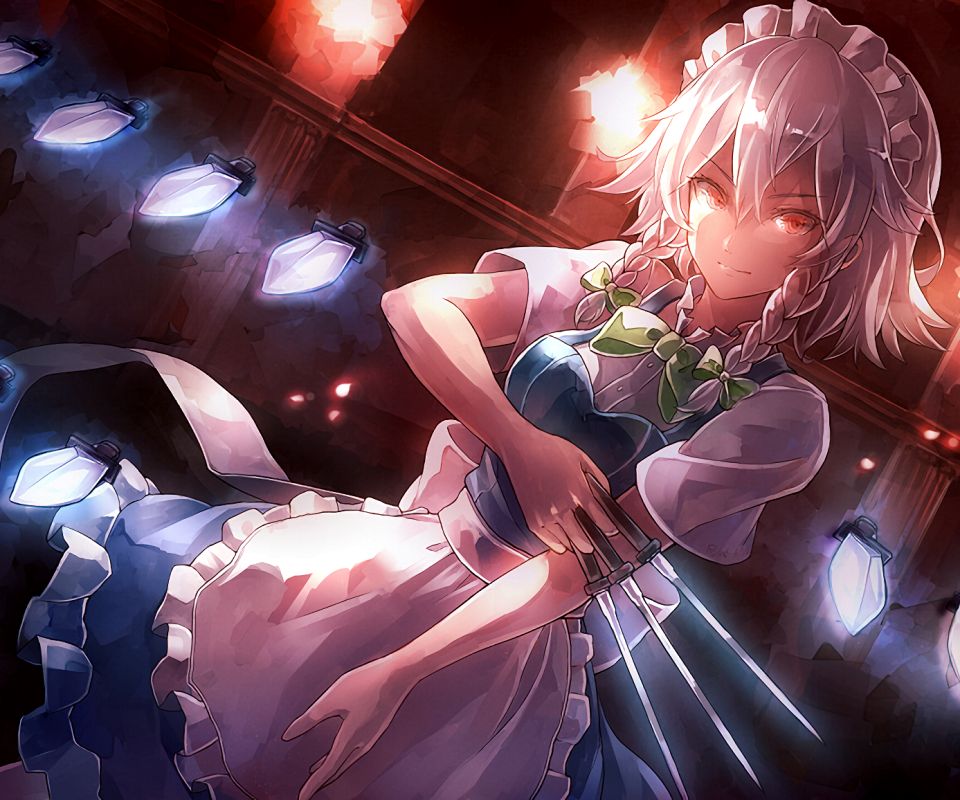 Descarga gratis la imagen Animado, Touhou, Sakuya Izayoi en el escritorio de tu PC