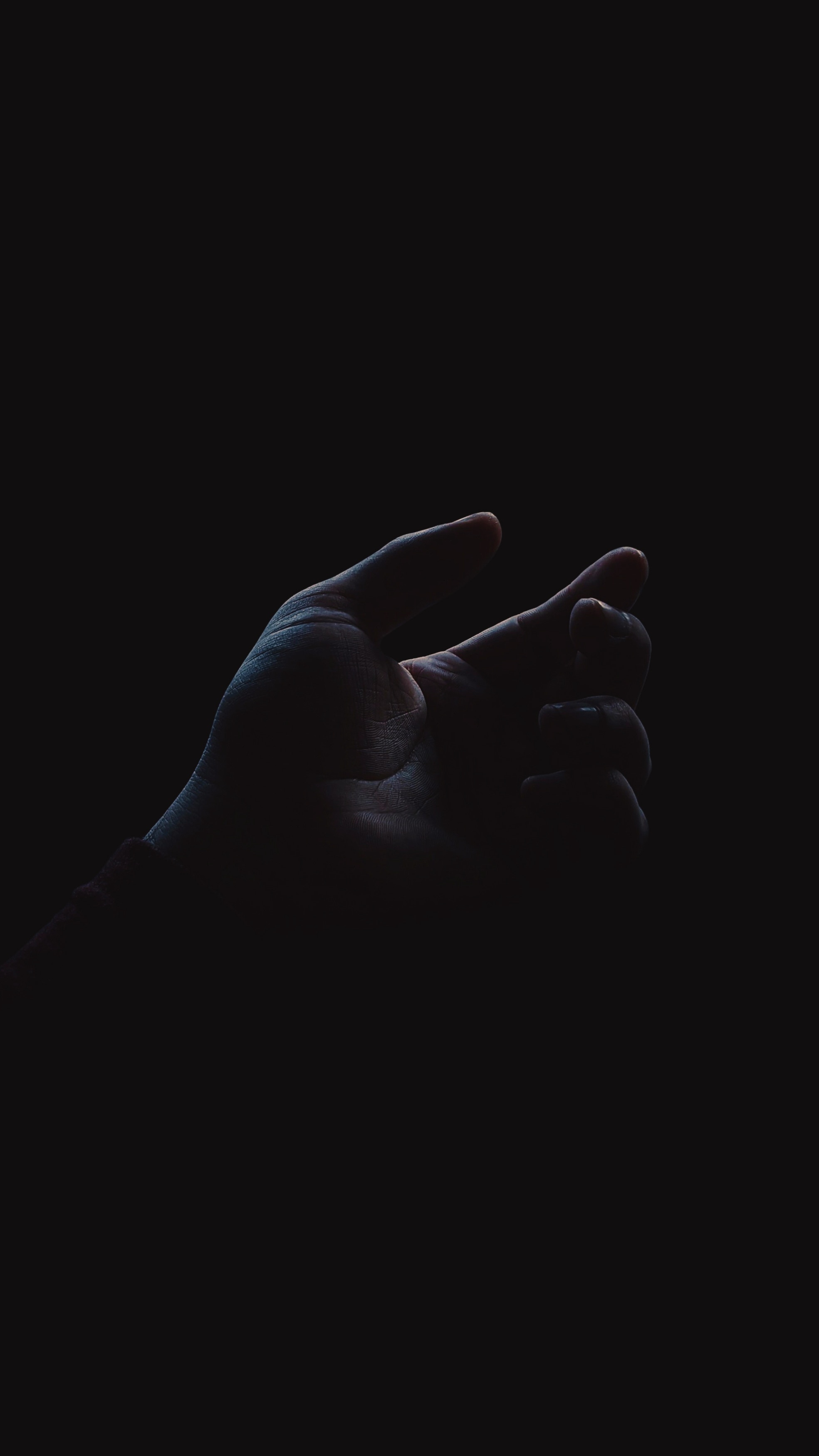 fingers, dark, hand, palm