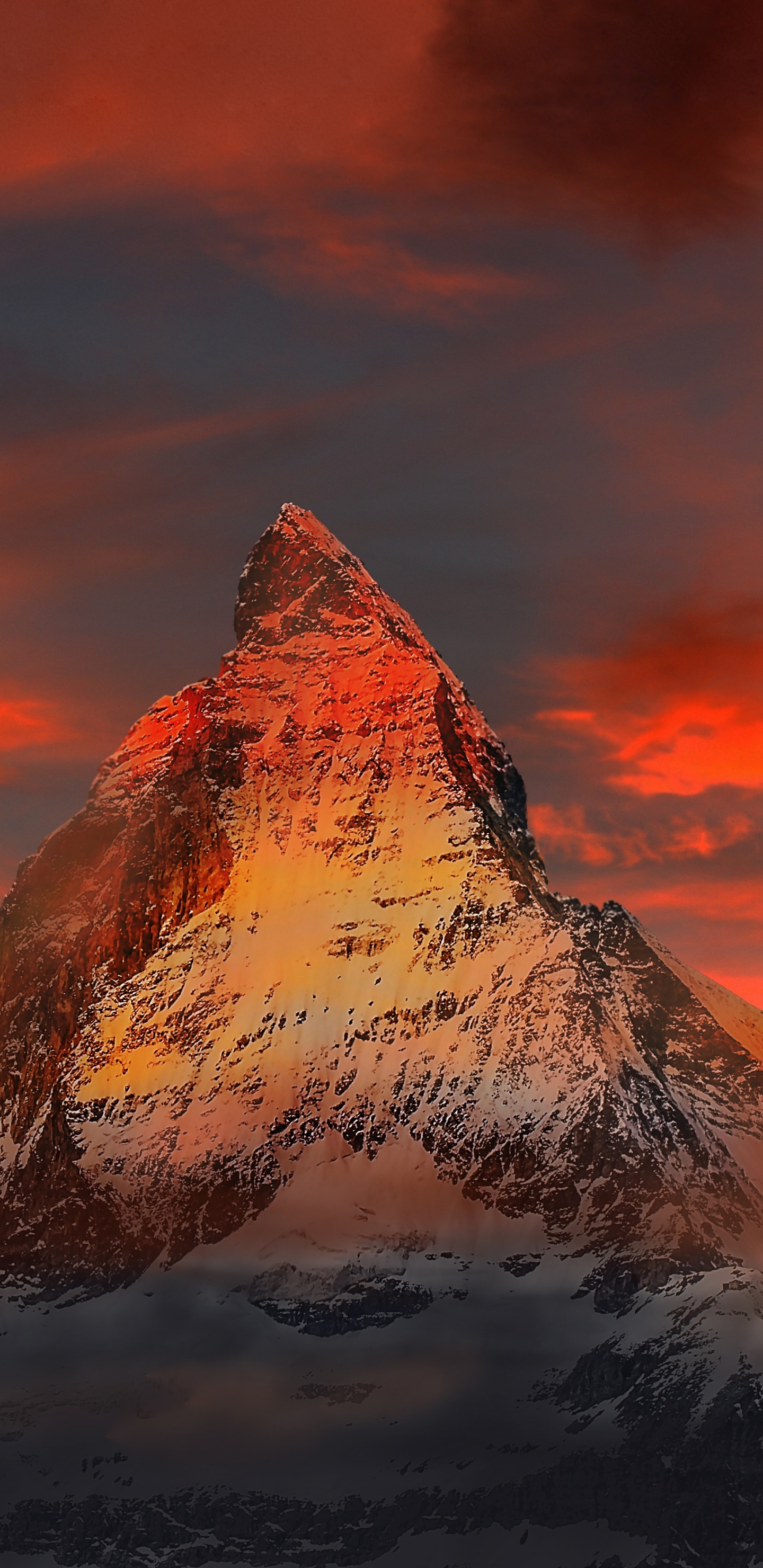 Baixe gratuitamente a imagem Natureza, Pôr Do Sol, Montanhas, Itália, Montanha, Pico, Penhasco, Nuvem, Matterhorn, Terra/natureza na área de trabalho do seu PC