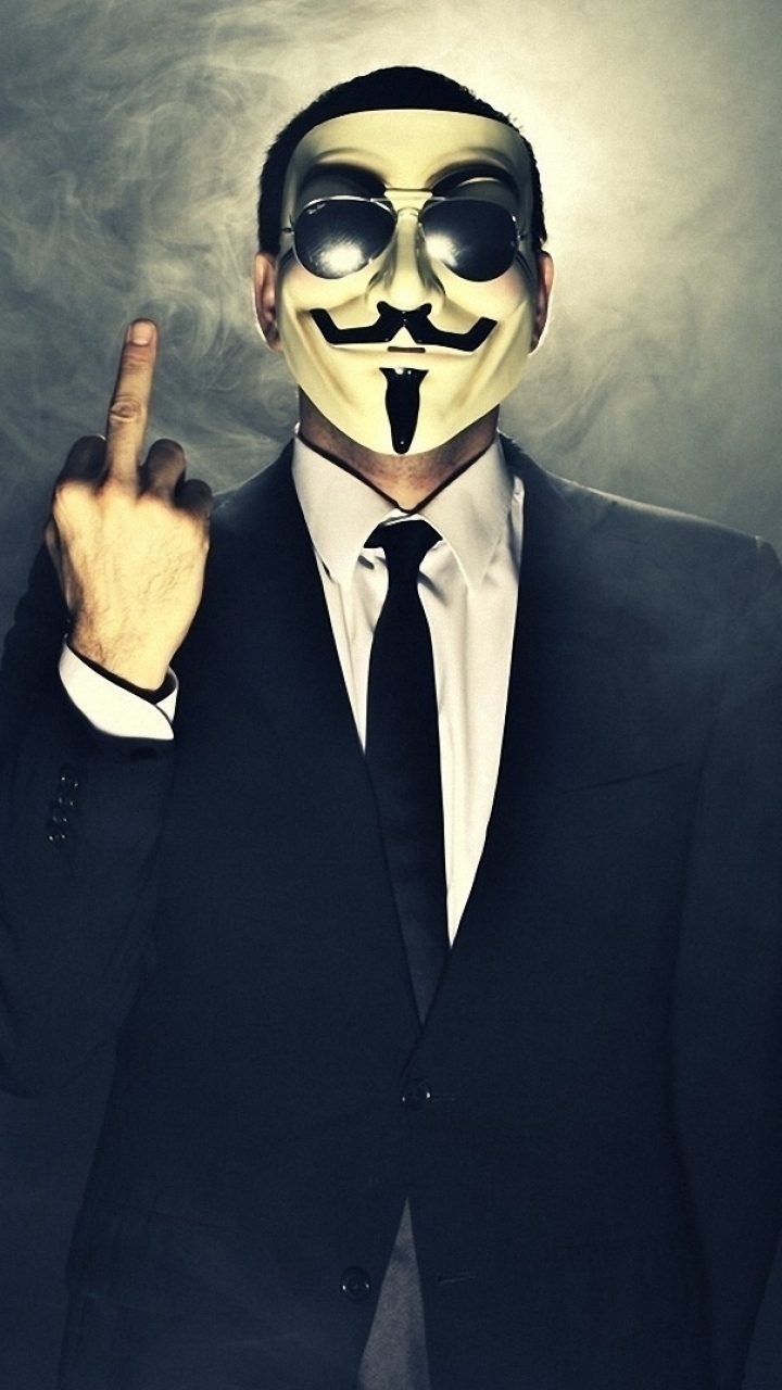 Download mobile wallpaper Dark, Anonymous for free.