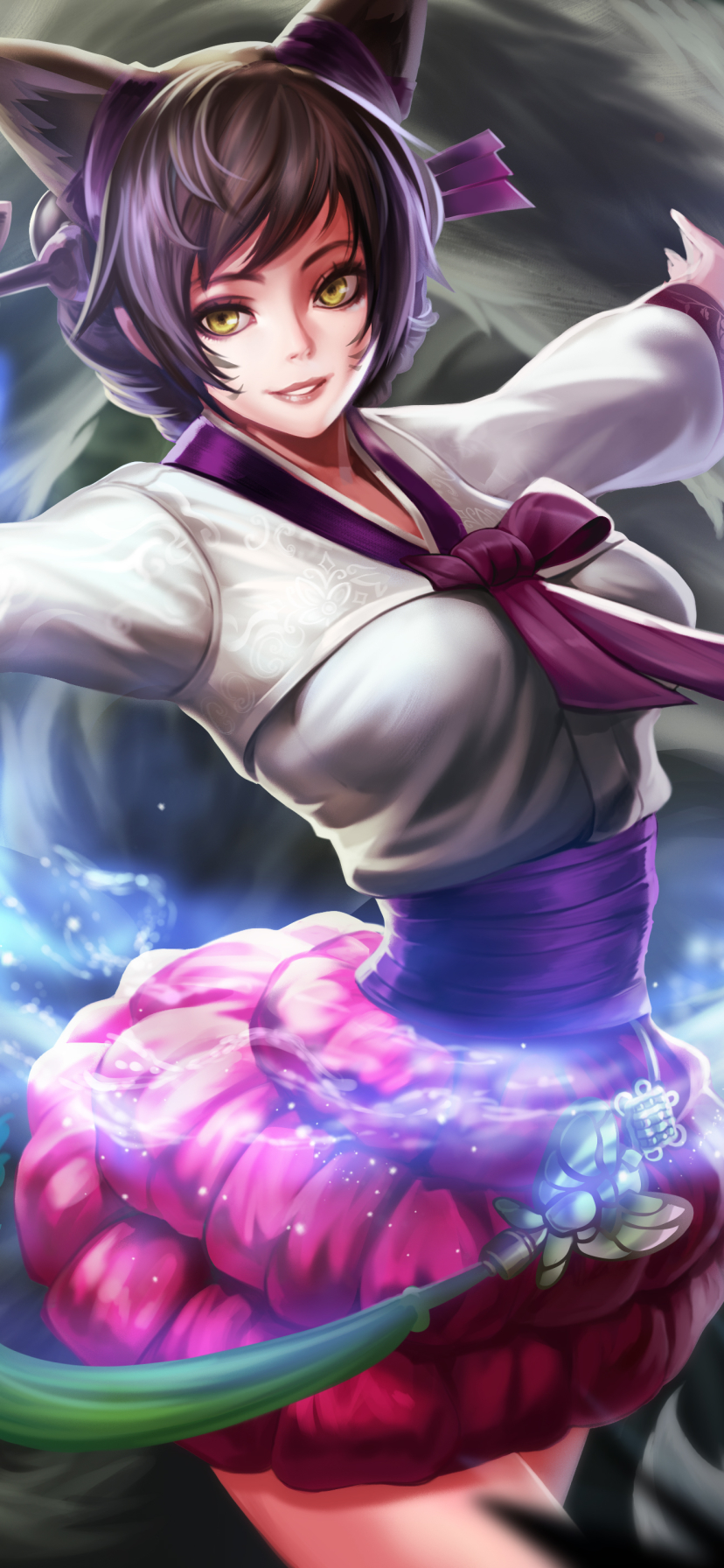 Download mobile wallpaper League Of Legends, Video Game, Ahri (League Of Legends) for free.