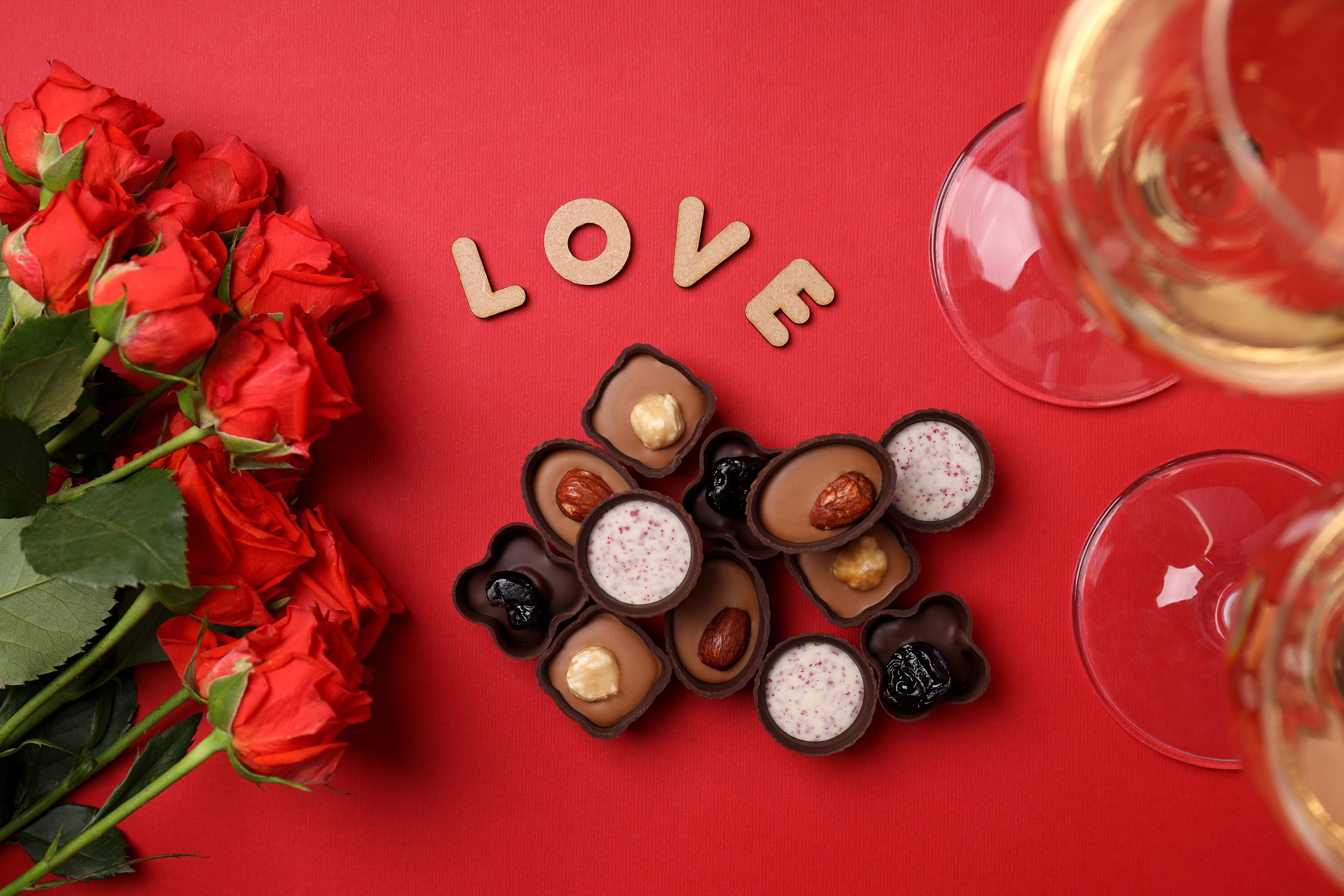 Скачати мобільні шпалери Шоколад, День Святого Валентина, Свято, Кохання безкоштовно.