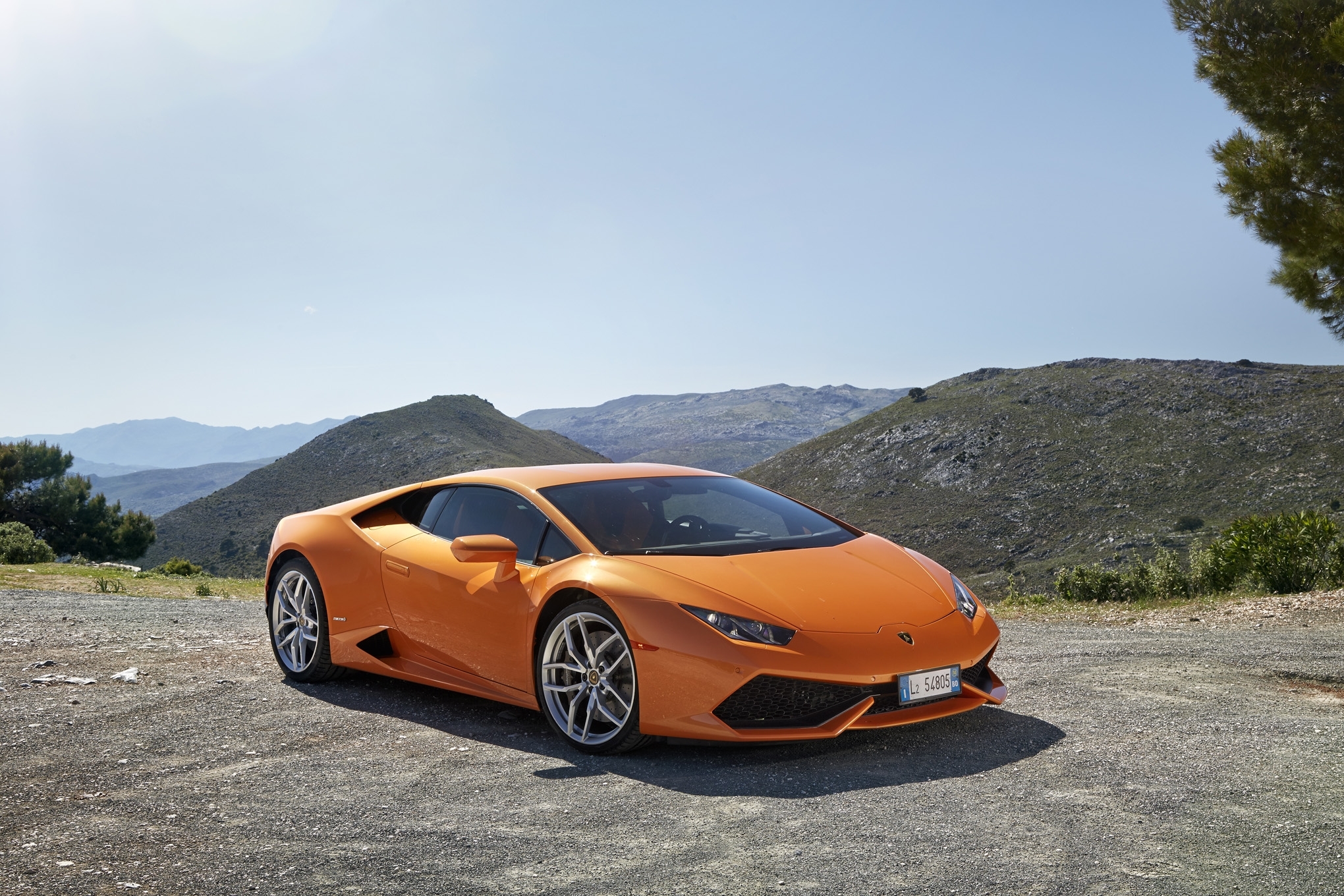Download mobile wallpaper Lamborghini, Car, Supercar, Vehicles, Orange Car, Lamborghini Huracán for free.