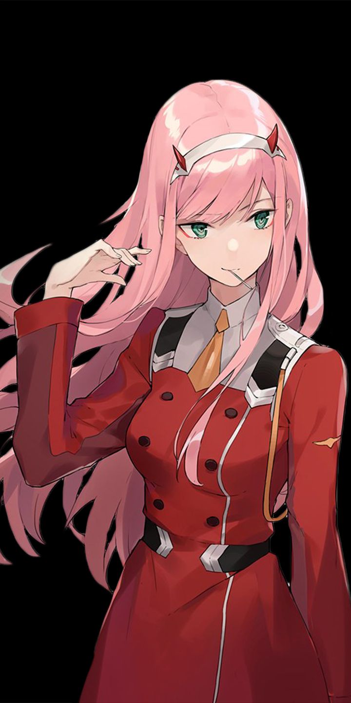 Handy-Wallpaper Animes, Darling In The Franxx, Zero Two (Liebling Im Franxx) kostenlos herunterladen.