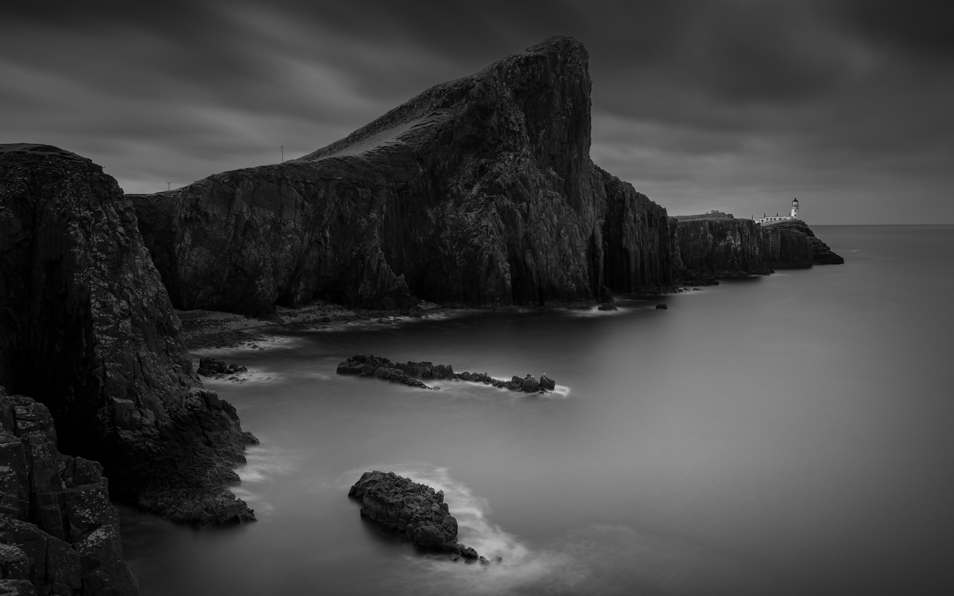 Laden Sie das Natur, Küste, Klippe, Schwarz Weiß, Erde/natur-Bild kostenlos auf Ihren PC-Desktop herunter