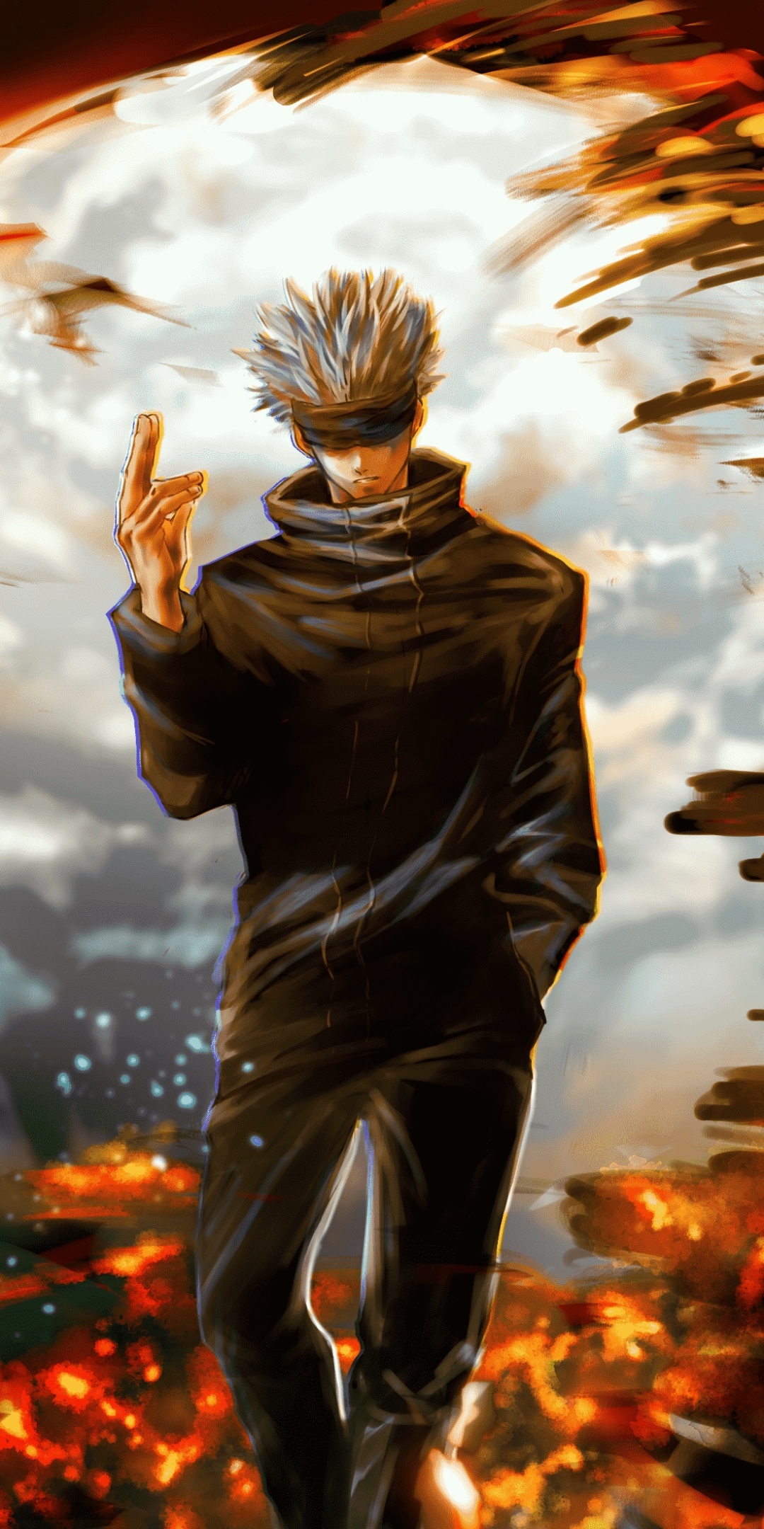 Download mobile wallpaper Anime, Satoru Gojo, Jujutsu Kaisen for free.