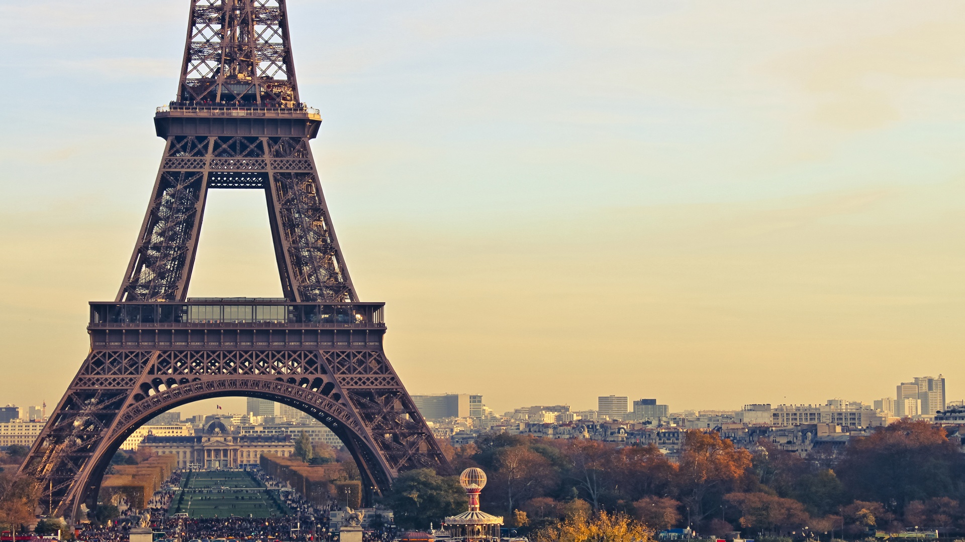 Handy-Wallpaper Paris, Eiffelturm, Menschengemacht kostenlos herunterladen.