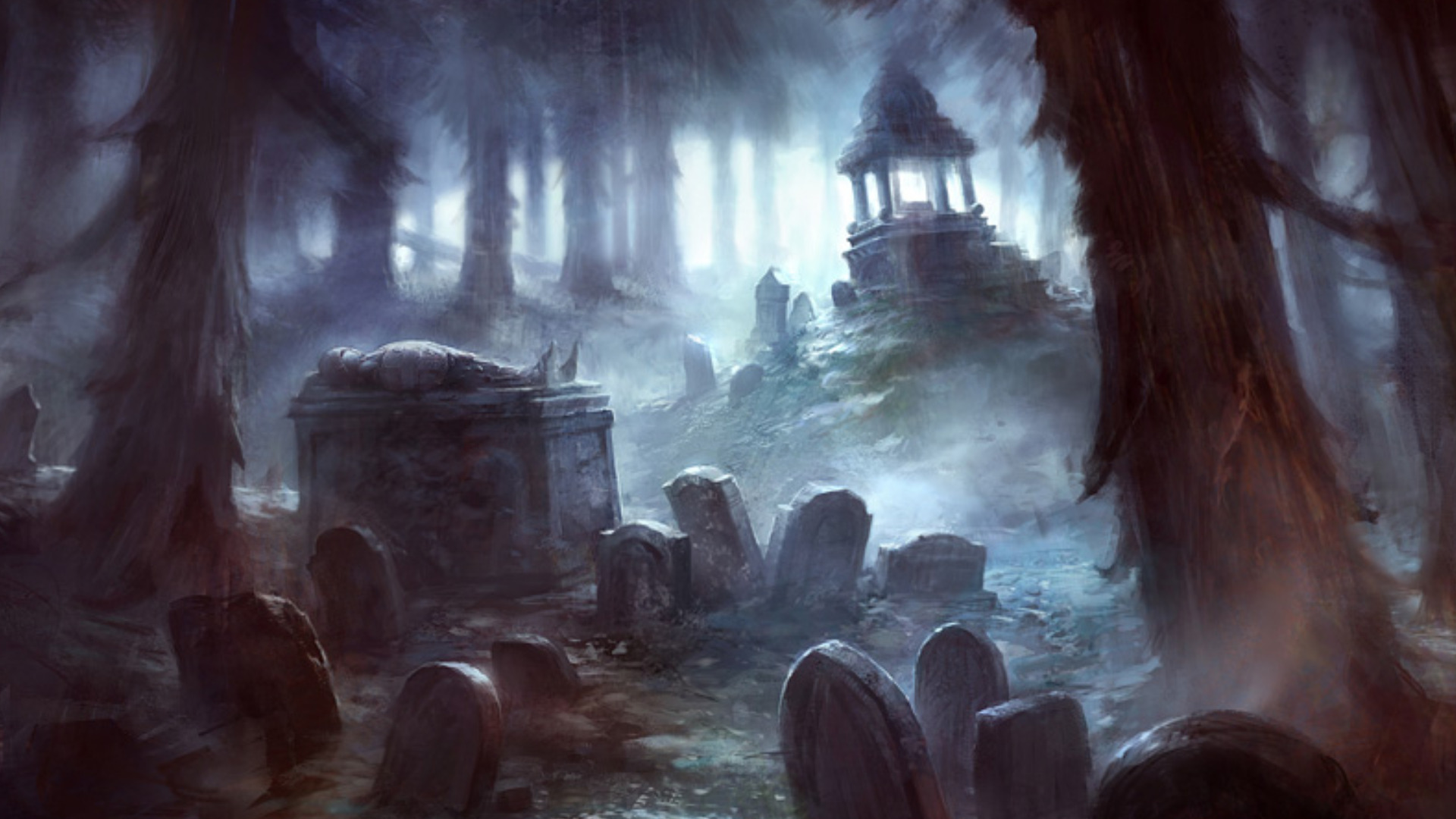 dark, cemetery