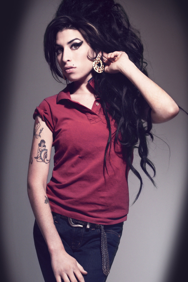 Handy-Wallpaper Musik, Sänger, Englisch, Amy Winehouse kostenlos herunterladen.