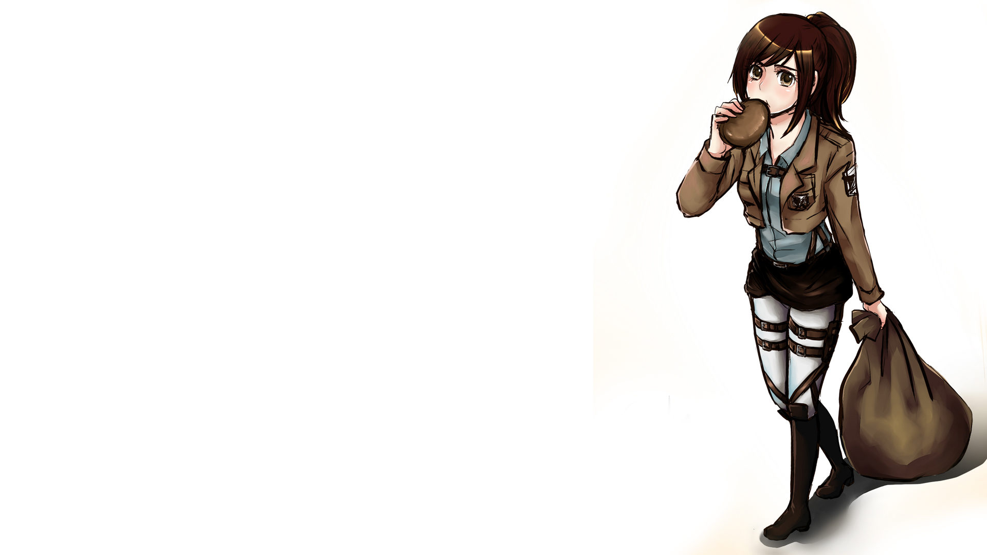 Laden Sie das Animes, Attack On Titan, Sasha Bluse-Bild kostenlos auf Ihren PC-Desktop herunter