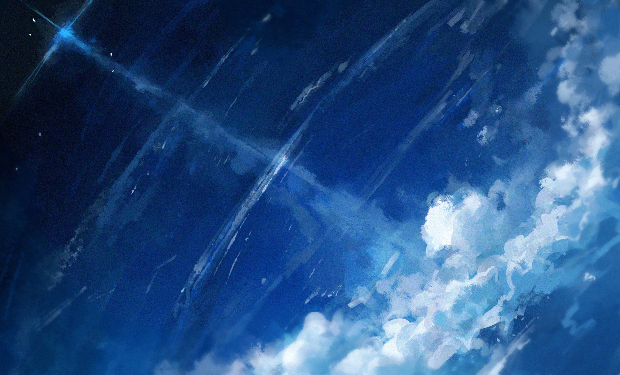 Download mobile wallpaper Anime, Sky for free.