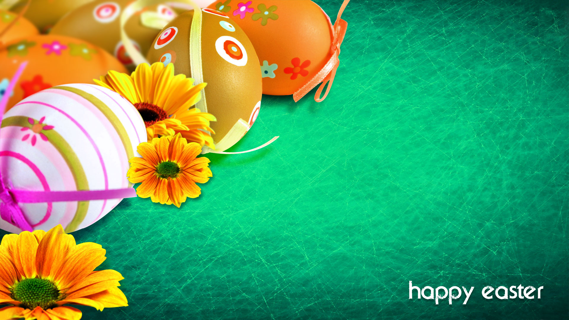Laden Sie das Feiertage, Ostern, Blume, Bunt, Hühnerei, Osterei, Frohe Ostern-Bild kostenlos auf Ihren PC-Desktop herunter