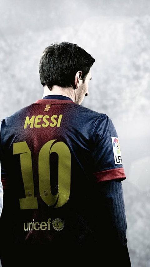 Téléchargez des papiers peints mobile Jeux Vidéo, Lionel Messi, Fifa 14 gratuitement.