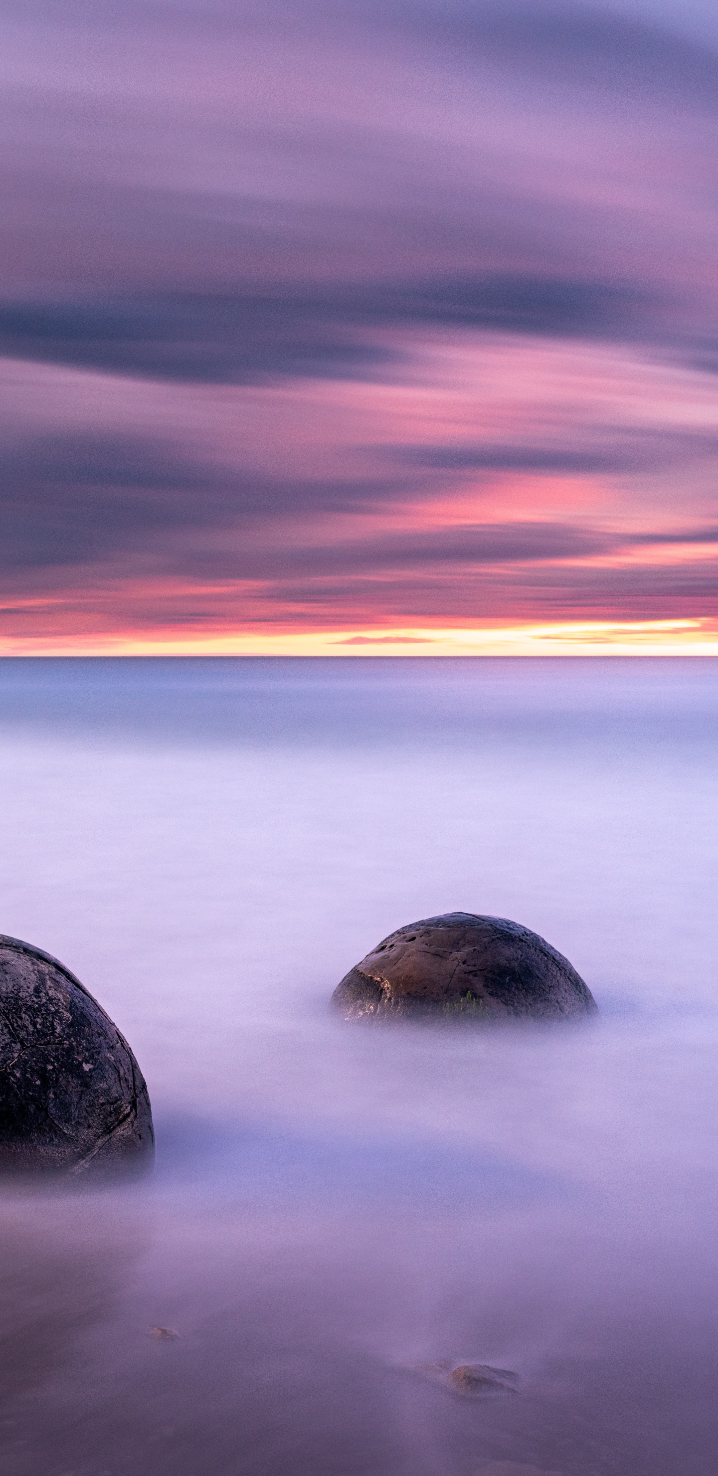 Descarga gratuita de fondo de pantalla para móvil de Naturaleza, Amanecer, Horizonte, Océano, Tierra/naturaleza.