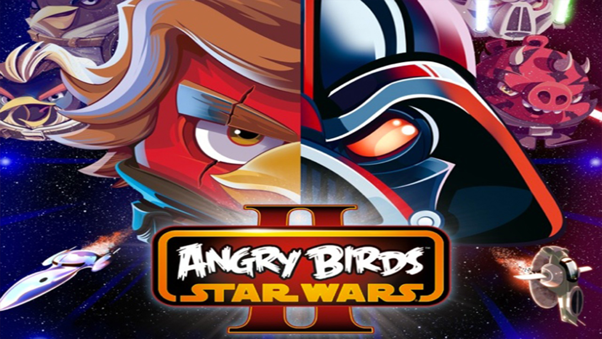Die besten Wütende Vögel: Star Wars 2-Hintergründe für den Telefonbildschirm